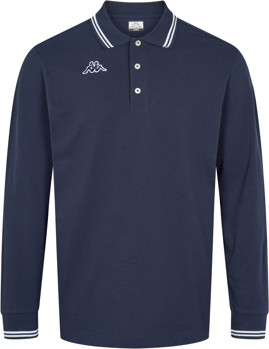 Kappa KMLogo Maltax Long Sleeve Polo KMLogo Maltax Blauw