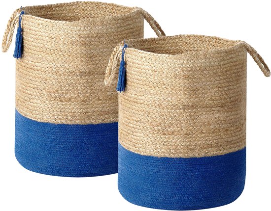Beliani GAJAR - Panier - Beige - Jute