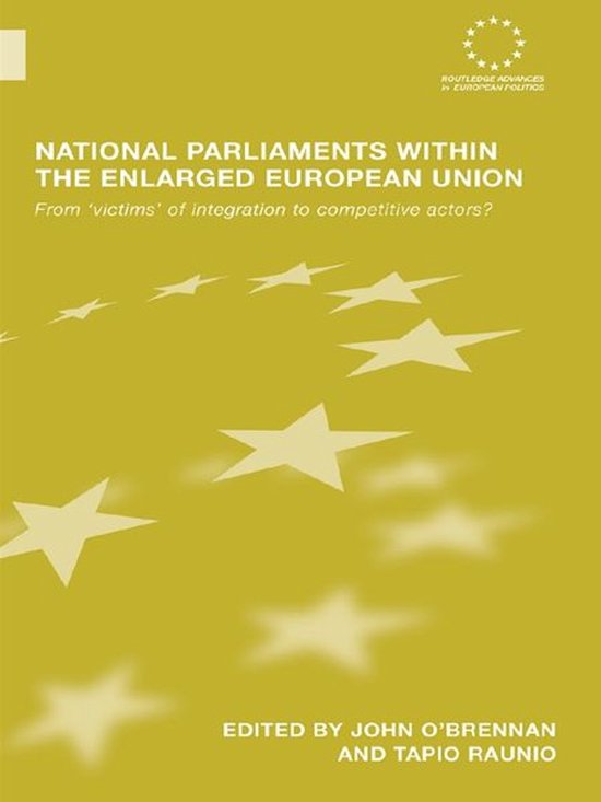 Routledge Advances in European Politics - National Parliamen ... - cover