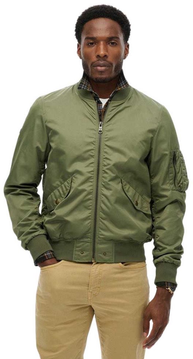 Superdry Merchant Ma1 Bomberjack XL Man Groen