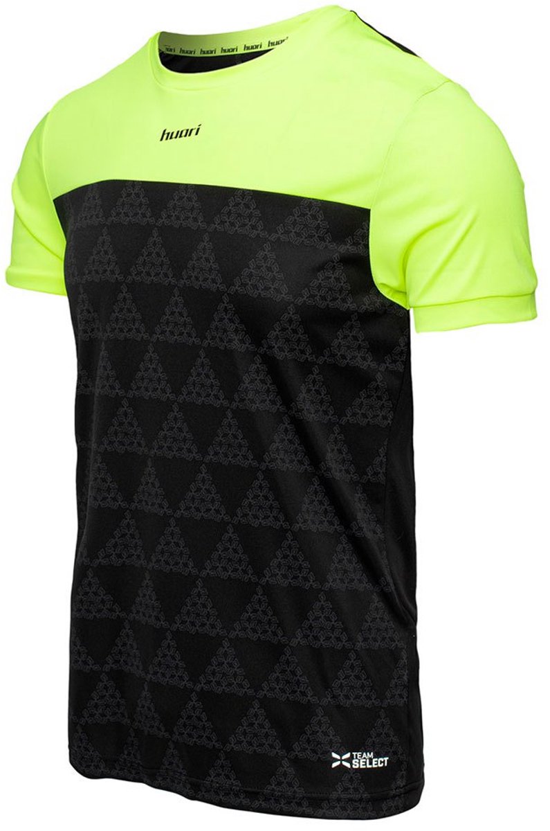 Huari Sportivo Ii T-shirt Met Korte Mouwen Groen,Zwart XL Man
