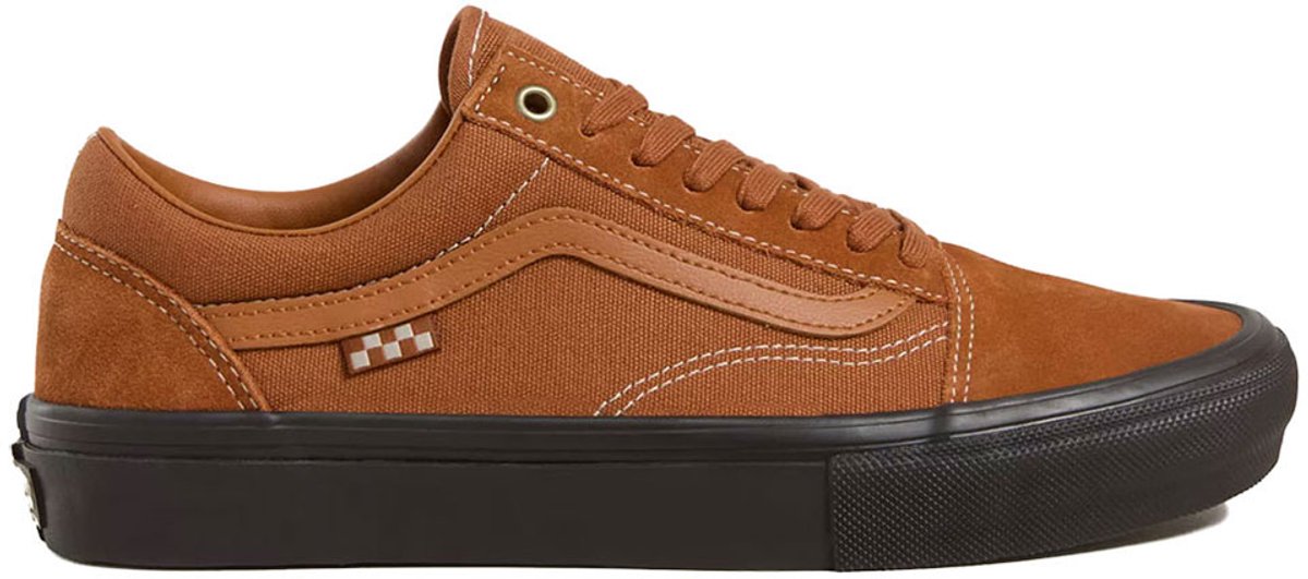 Vans Skate Old Skool Schoenen Man Sienna / Chocolate