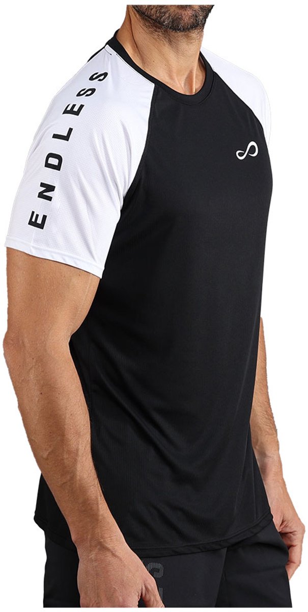 Endless Feisty Iconic T-shirt Met Korte Mouwen Zwart M Man