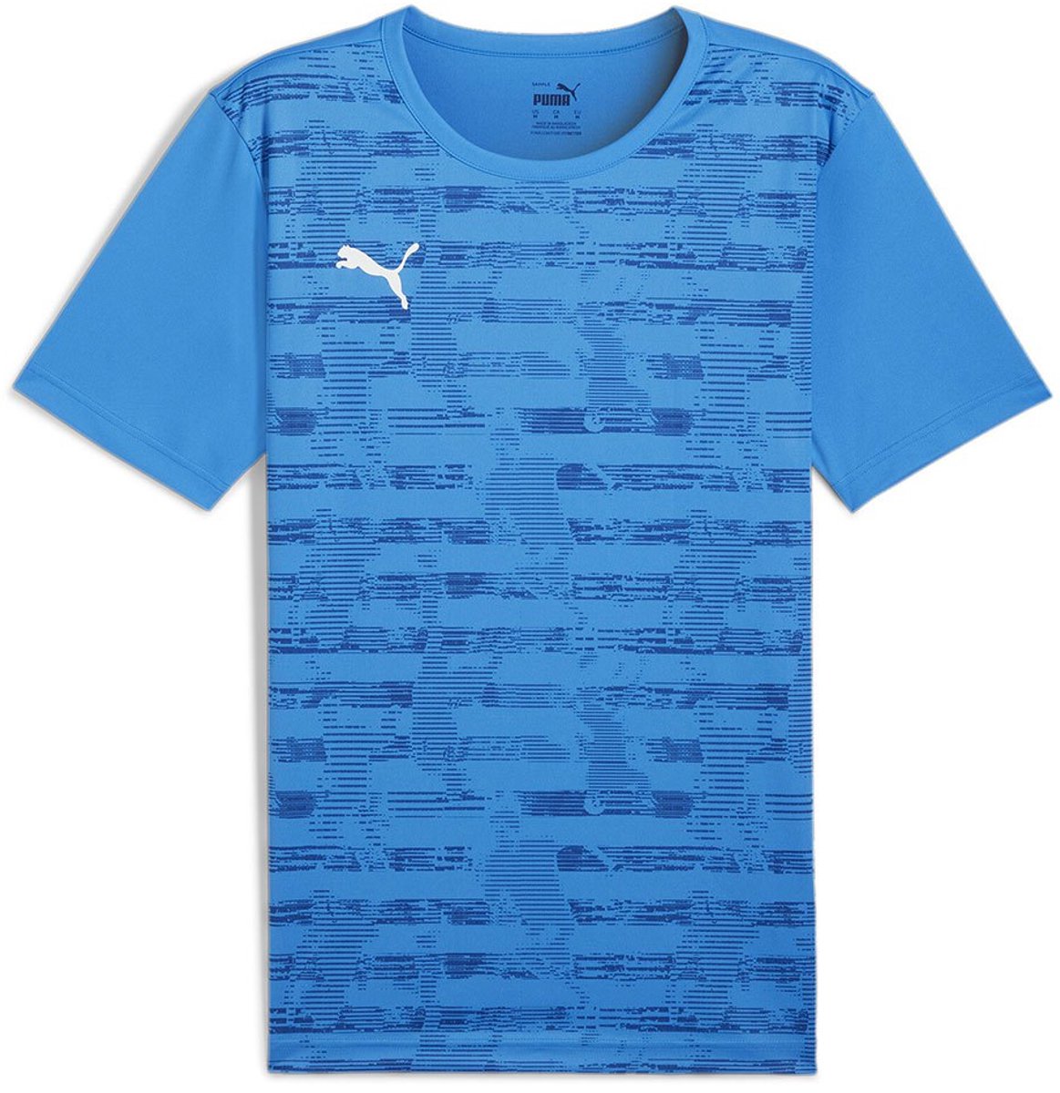 Puma Rise Graphic T-shirt Met Korte Mouwen Blauw XS Man,Vrouw
