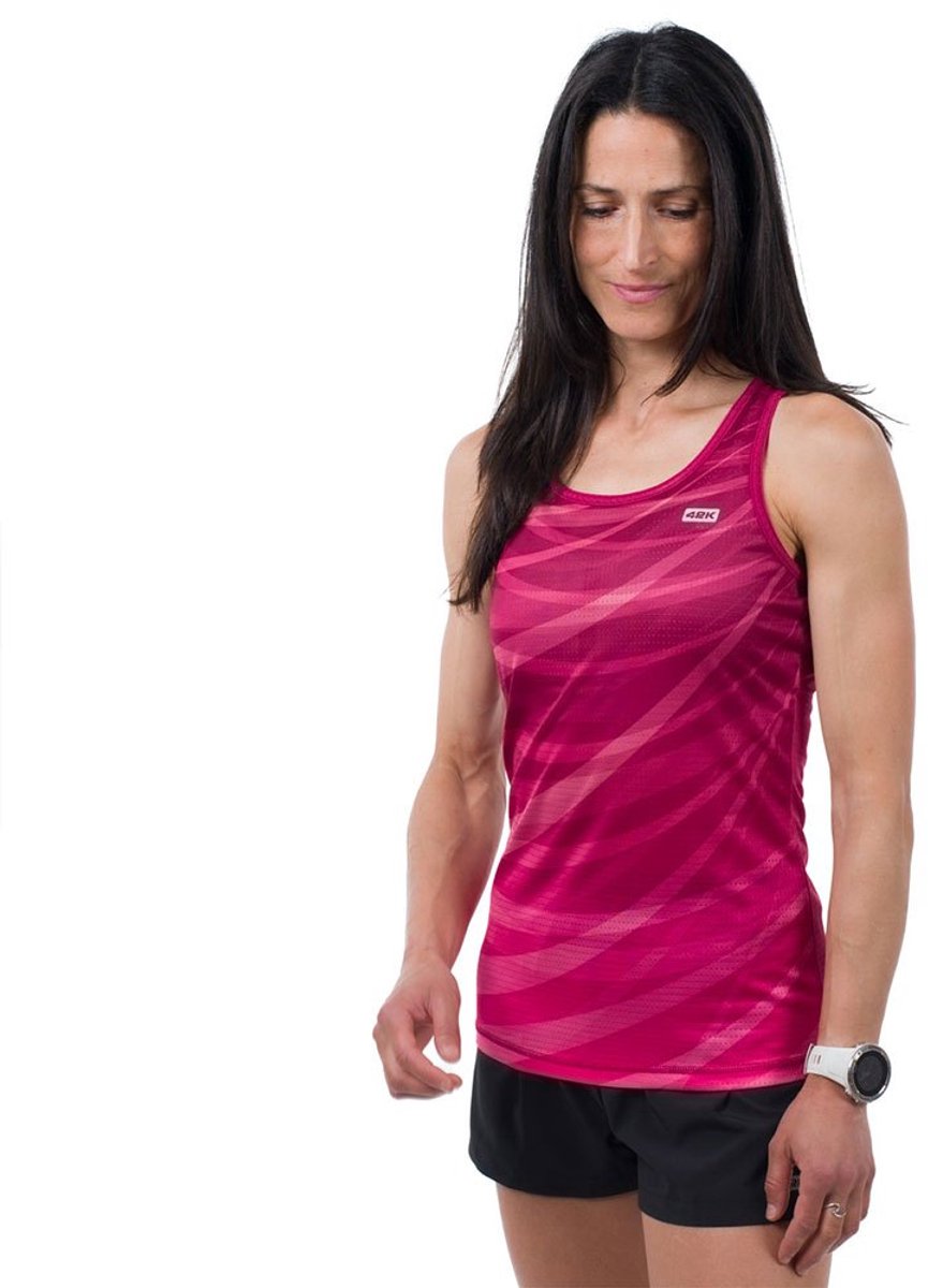 42k Running Stride Mouwloos T-shirt Roze XL Vrouw