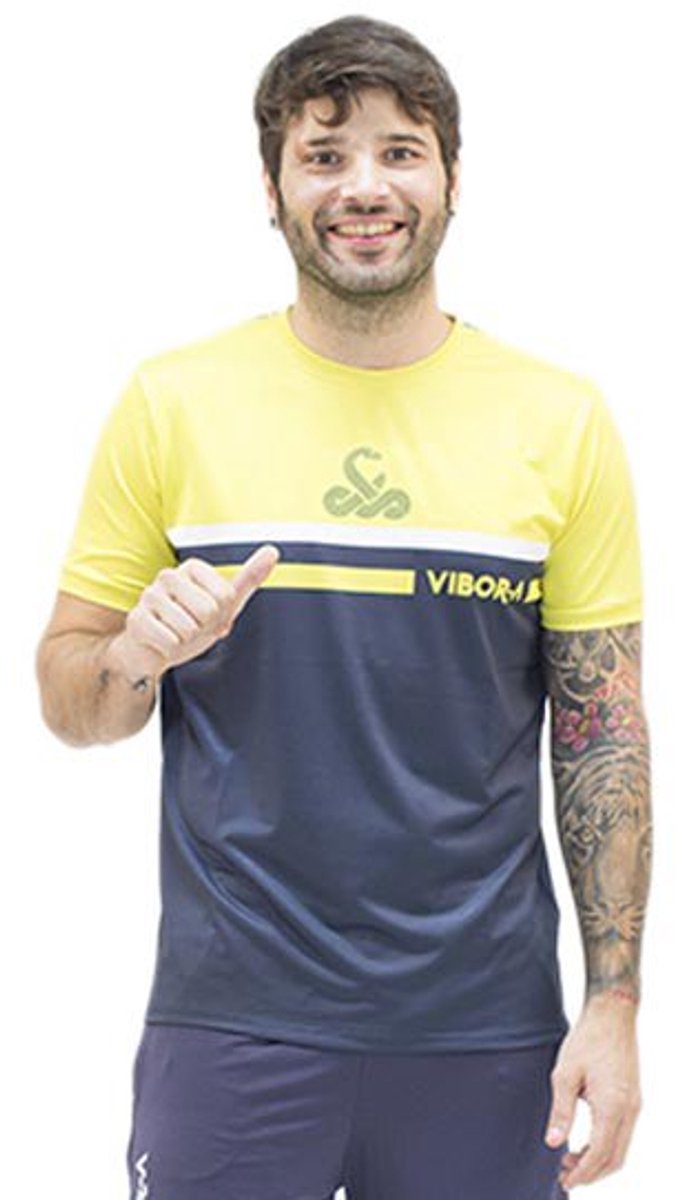 Vibor-a Advanced Pro T-shirt Met Korte Mouwen Blauw S Man