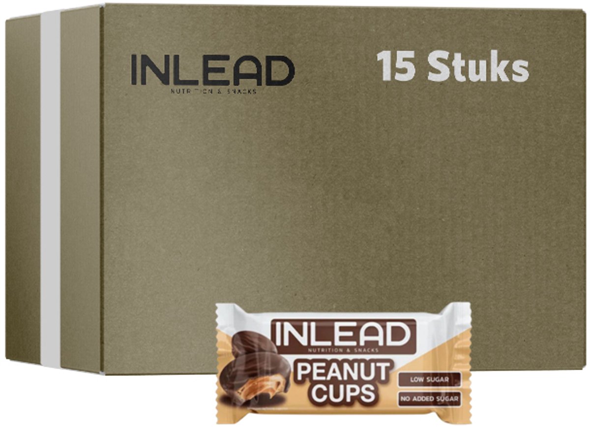 Inlead | Peanut Cups | Milk Choc | 15 stuks | 15 x 50 g