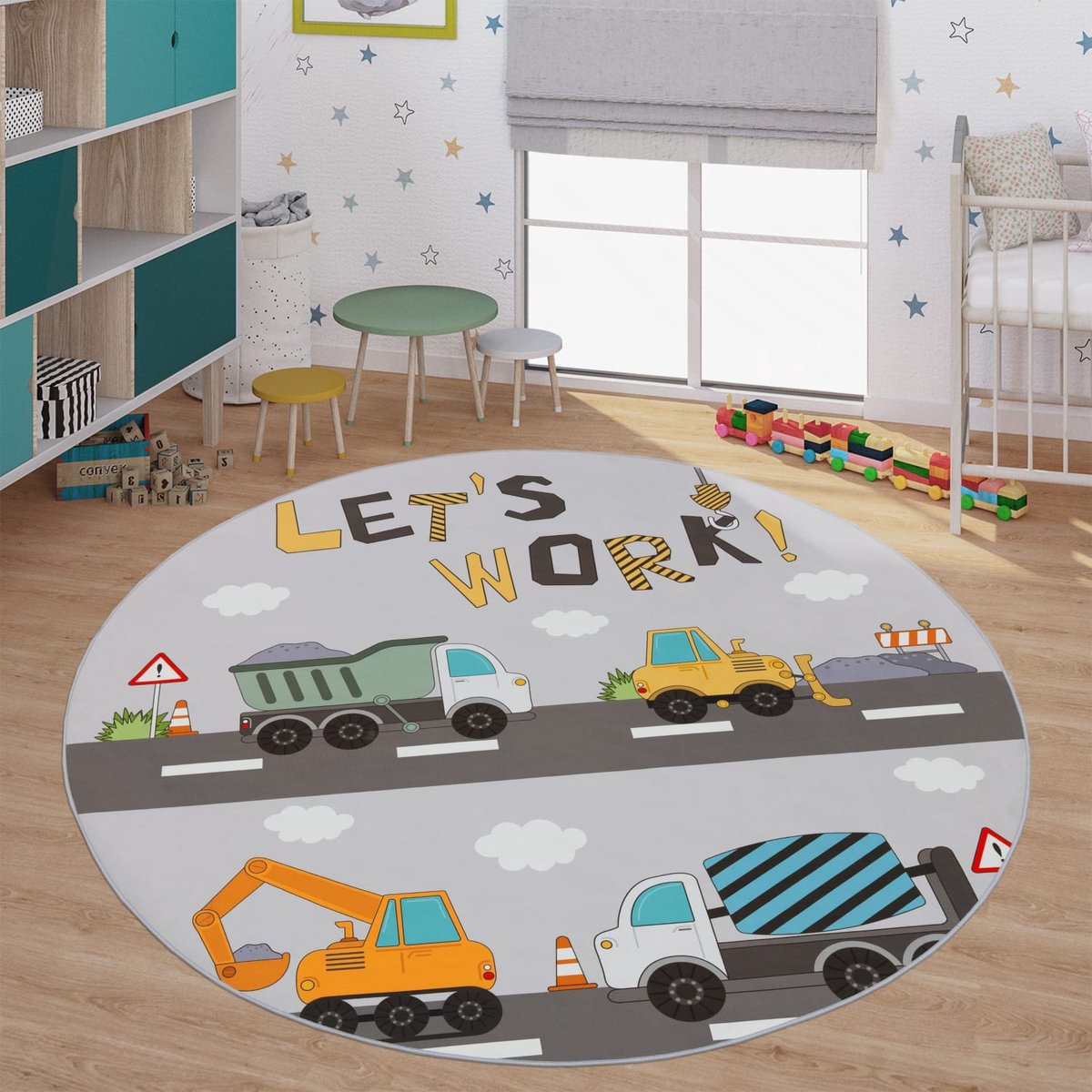 Kinderkamertapijt tapijt jongen meisje kinderkamertapijt baby antislip straat