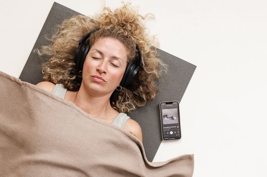 Yoga deken / meditatie deken eco taupe - Pure van Yogi & Yogini — afbeelding 5
