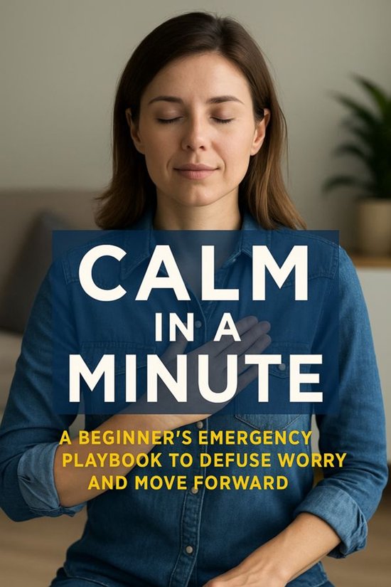 Calm in a Minute A Beginner’s Emergency Playbook to Defuse ... - cover