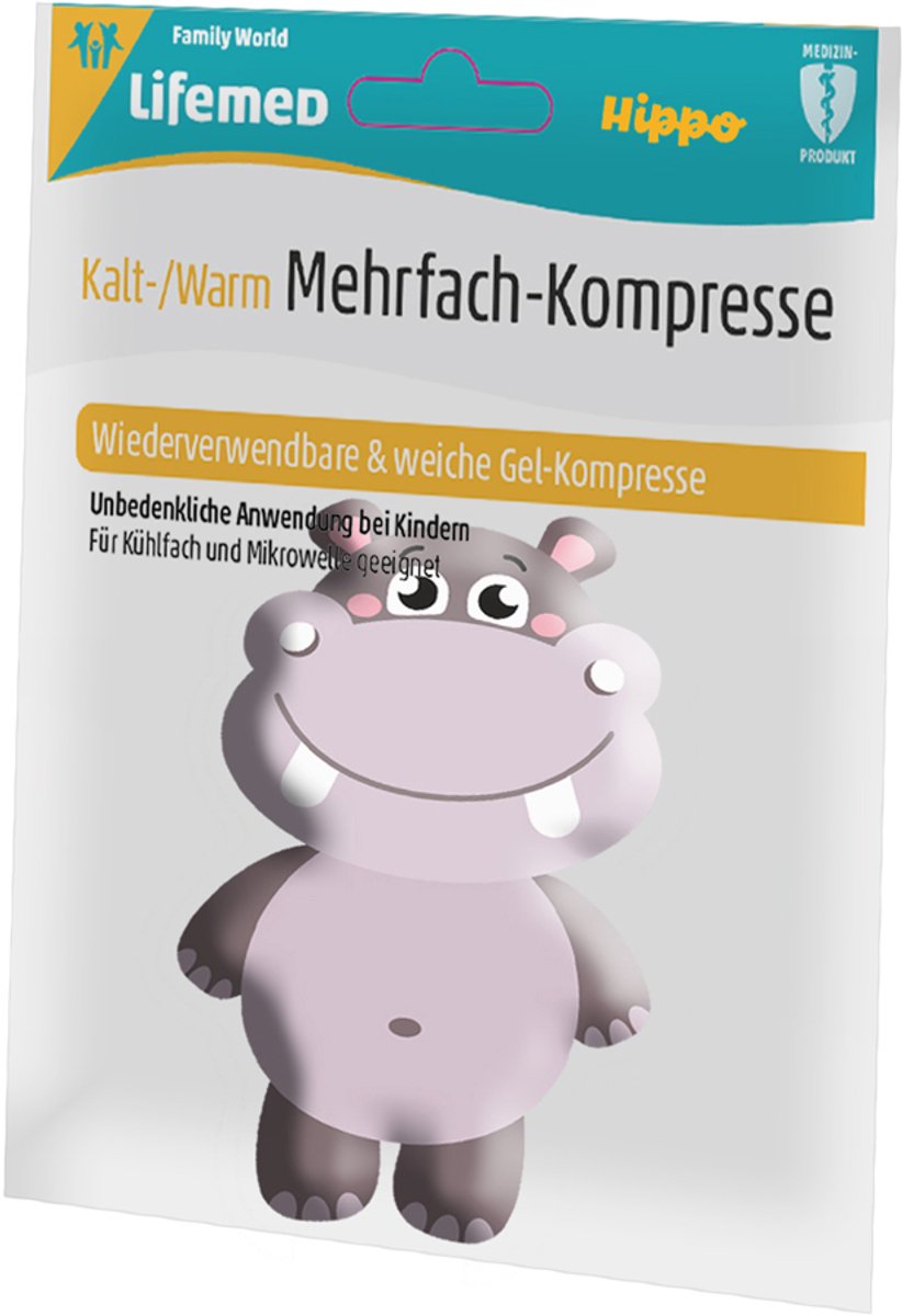 Lifemed koud-warm kompres voor kinderen, 145 x 125 mm