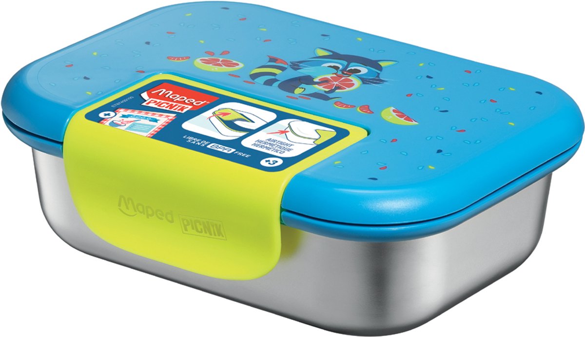 Maped lunchbox - roestvrij staal, 0,9 liter