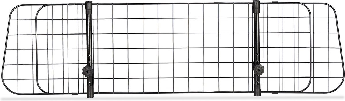 Eurocatch Hondenrek Achterbank Auto 30cm hoog – verstelbaar 85-140cm