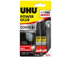UHU direct vastbindende superkrachtige controleerbare lijmgel, 3 g