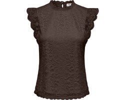 Jacqueline de Yong Top Jdylotas S/l Lace Top Jrs 15371696 Chicory Coffee Dames Maat - XS