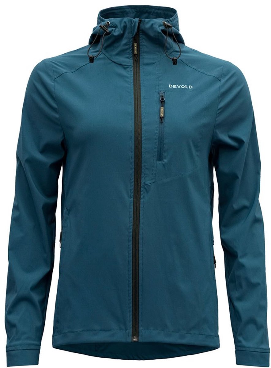 Devold Of Norway Herøy Merino Jas Blauw S Vrouw