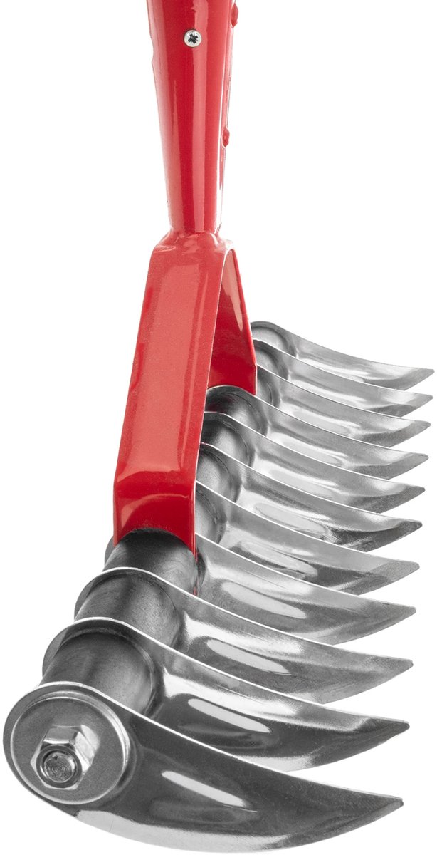 KADAX Gazonbeluchter, handmatige verticuteermachine voor tuin, gazon, schuim, tuinaccessoires van metaal, snijhark, cultivator, gazonbeluchter, verticuteermachine (eenzijdig, zonder handvat) van Merkloos	 — afbeelding 2