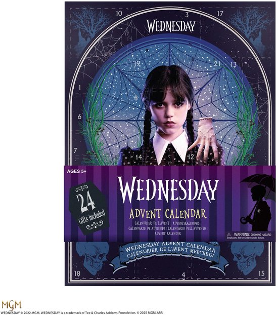 Adventskalender Wednesday 2025