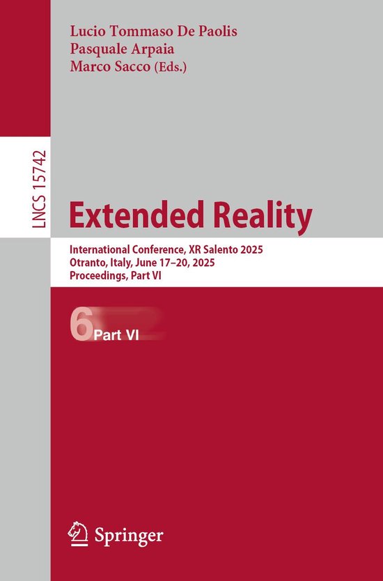 Springer Nature Proceedings Computer Science 6 - Extended Re ... - cover