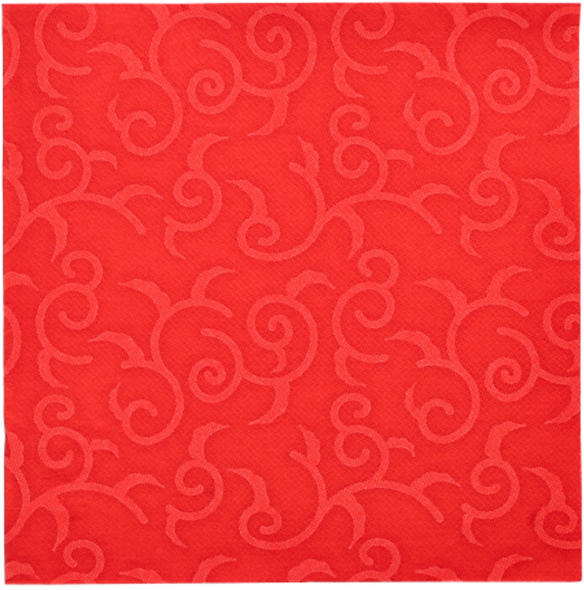 50 Servetten ROYAL Collection 1/4 vouw 40 cm x 40 cm rood Casali
