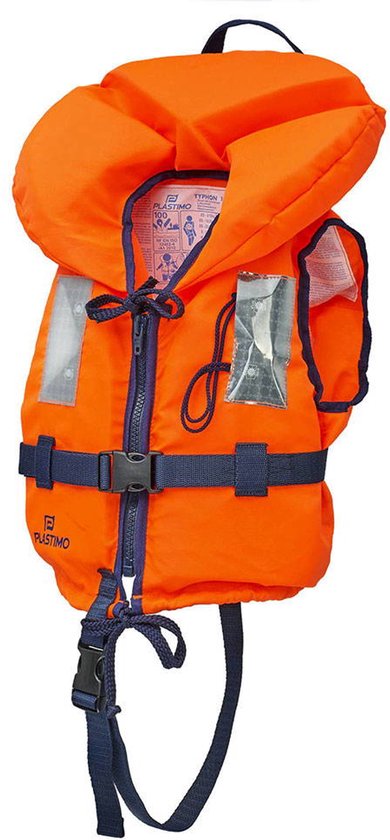 reddingsvest/zwemvest 3-10 kg Baby/kleuter t/m leeftijd 1 jaar Oranje vliegtuig motief