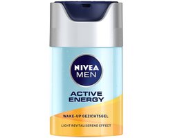 NIVEA Men - Wake-up Gezichtsgel Active Energy - 3 x 50 ml - Voordeelverpakking