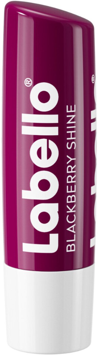 Labello Lippenbalsem Blister Blackberry Shine - 6 x - Voordeelverpakking