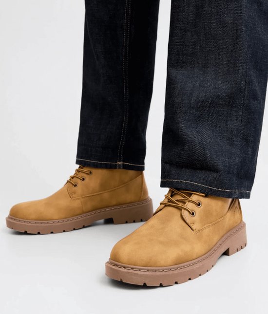 JACK&JONES - BOTTINES JFWAINSWORTH EN PU - Homme - Bottes femmes