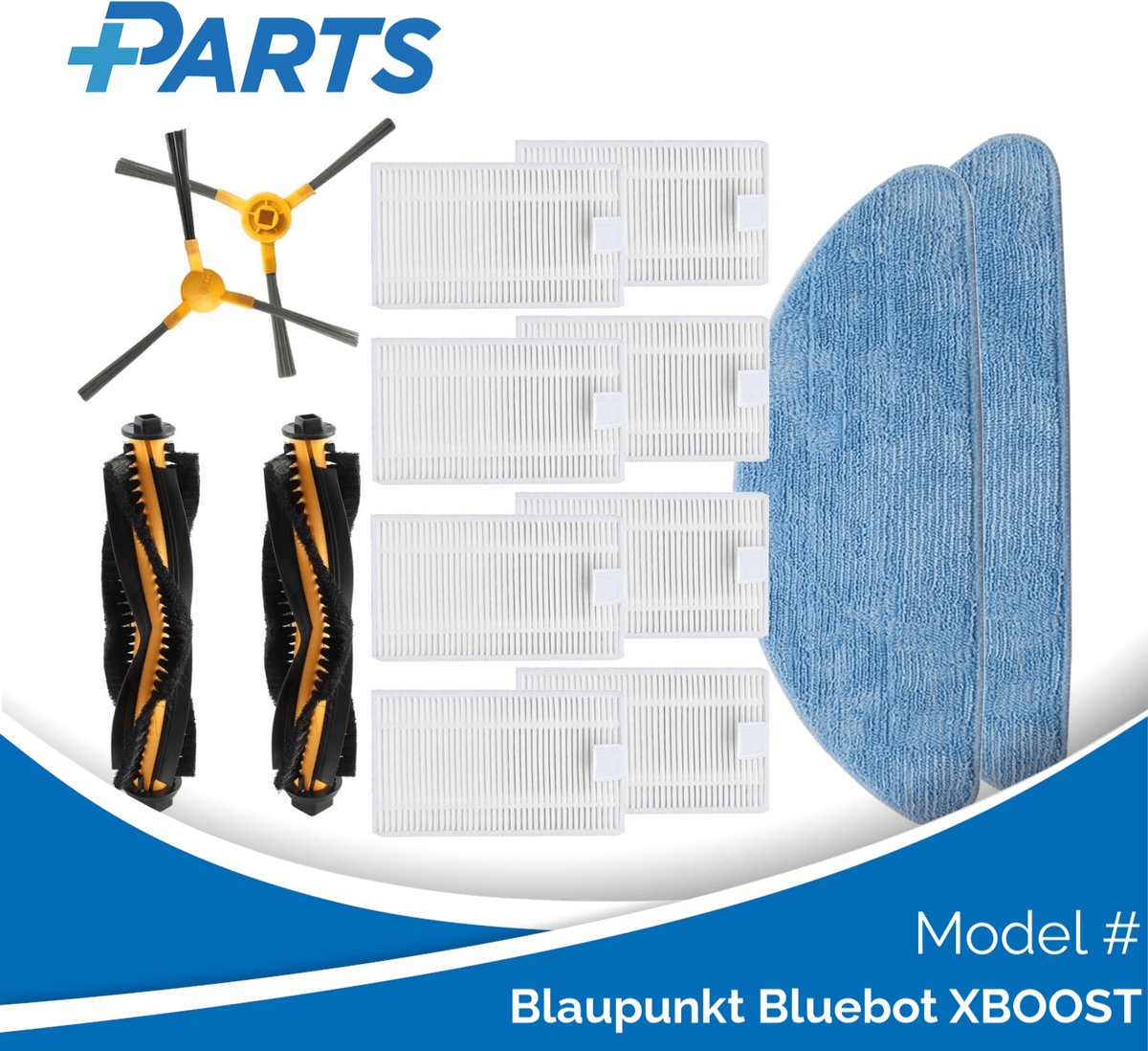 Blaupunkt Bluebot XBOOST Onderhoudsset (Plus.Parts® alternatief voor BPK-BHXB1)