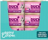 Edgard & Cooper kattenvoer blikjes in een verpakking voor katten.