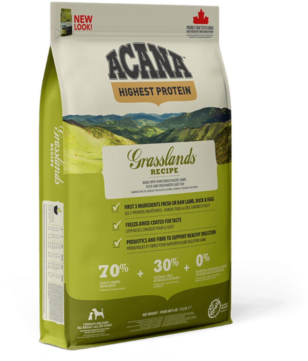 Acana Kattenvoer Grasslands – 4,5 kg