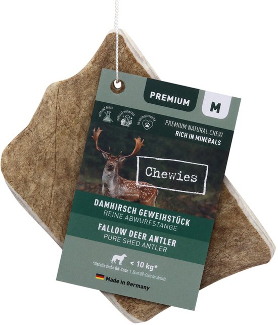 Chewies Damherten Gewei Snack M - 4 x 120 gr - Voordeelverpakking