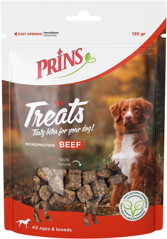 Prins Treats Dog Beef 10x0,12kg