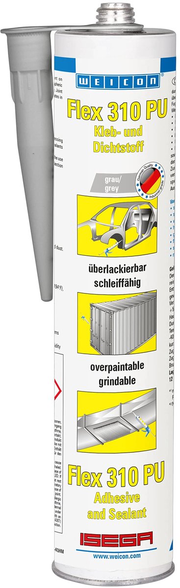 WEICON Flex 310 PU – 300 ml grijs montagekleefstof