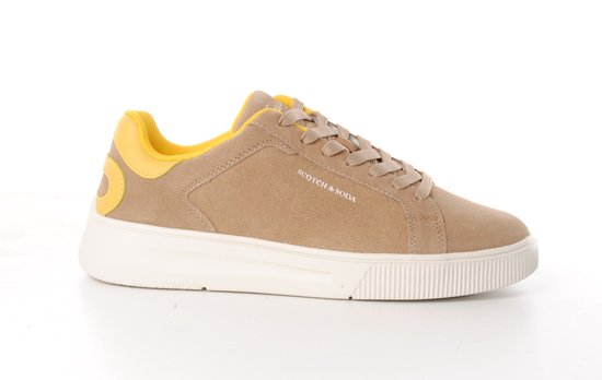 Baskets homme Scotch&Soda Coleman en daim beige