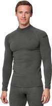DANISH ENDURANCE Merino Wol Thermoshirt Heren - voor Extreme Kou - Donkergrijs - Maat M