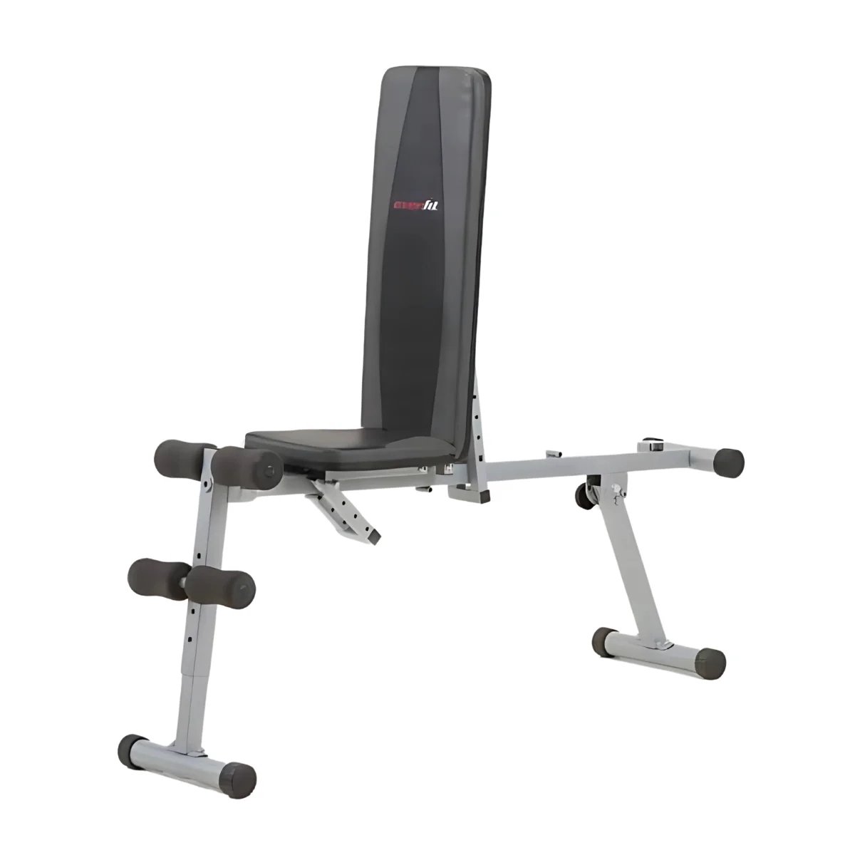 Everfit WBK-400 Trainingsbank - Buikspiertrainers - Buikspierbank - Fitnessbank - Grijs