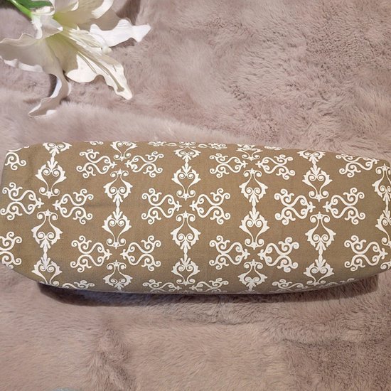 YogaStyles meditatiekussen - mini bolster design XS - grijs - van YogaStyles — afbeelding 3