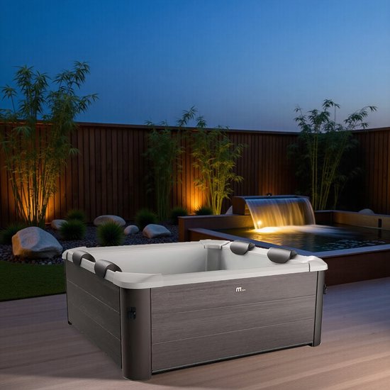 Luxe Opblaasbare Bubbelbad Spa 6 Personen - 130 Jets - Ø 205 - Luxe - €2.250,00