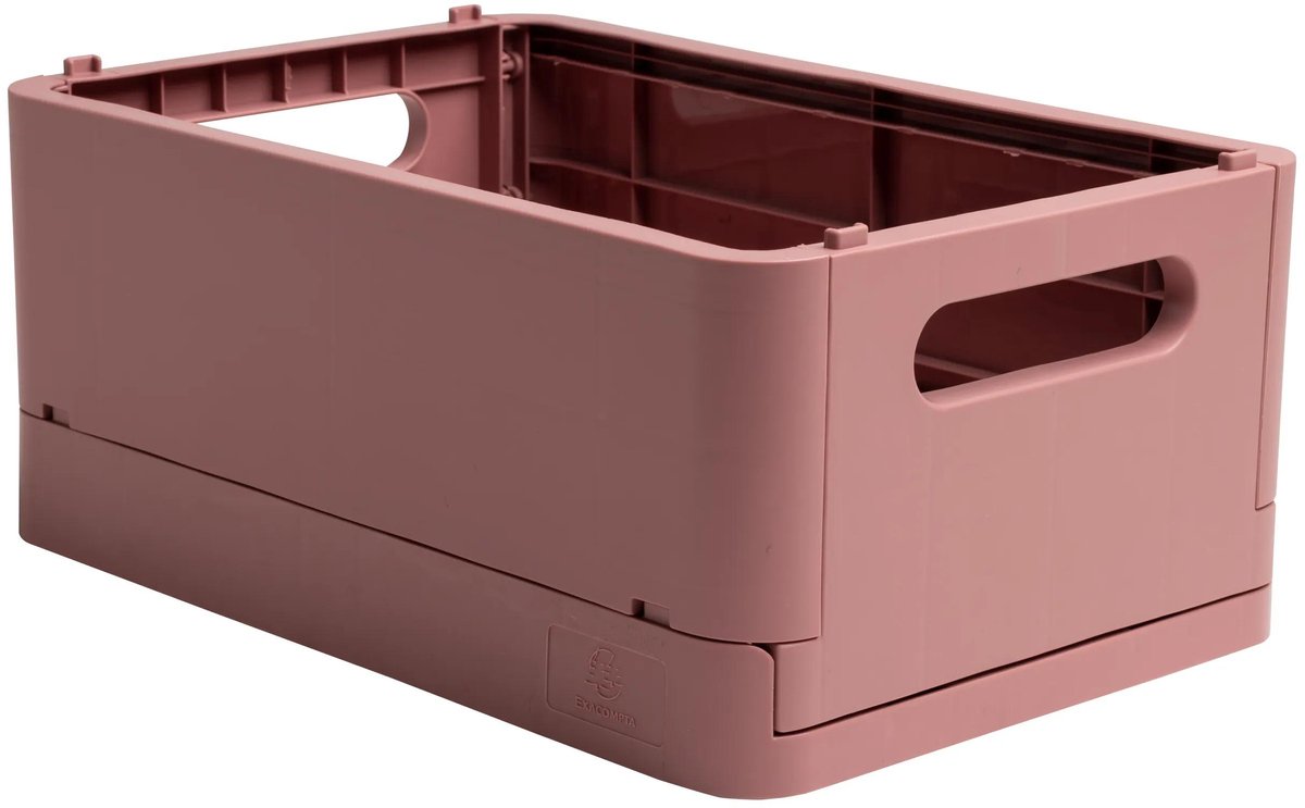 Exacompta Vouwkrat The Smart Case midi Skandi - Oudroze - 27138D