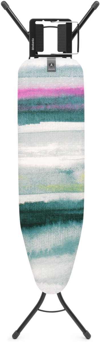 Brabantia Strijkplank A Morning Breeze - 110x30 Cm - Met Strijkijzerhouder
