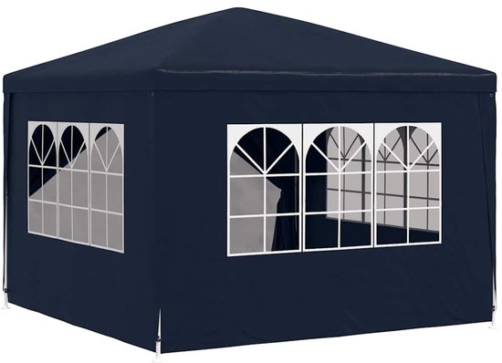 vidaXL - Partytent - 3x3 - m - blauw