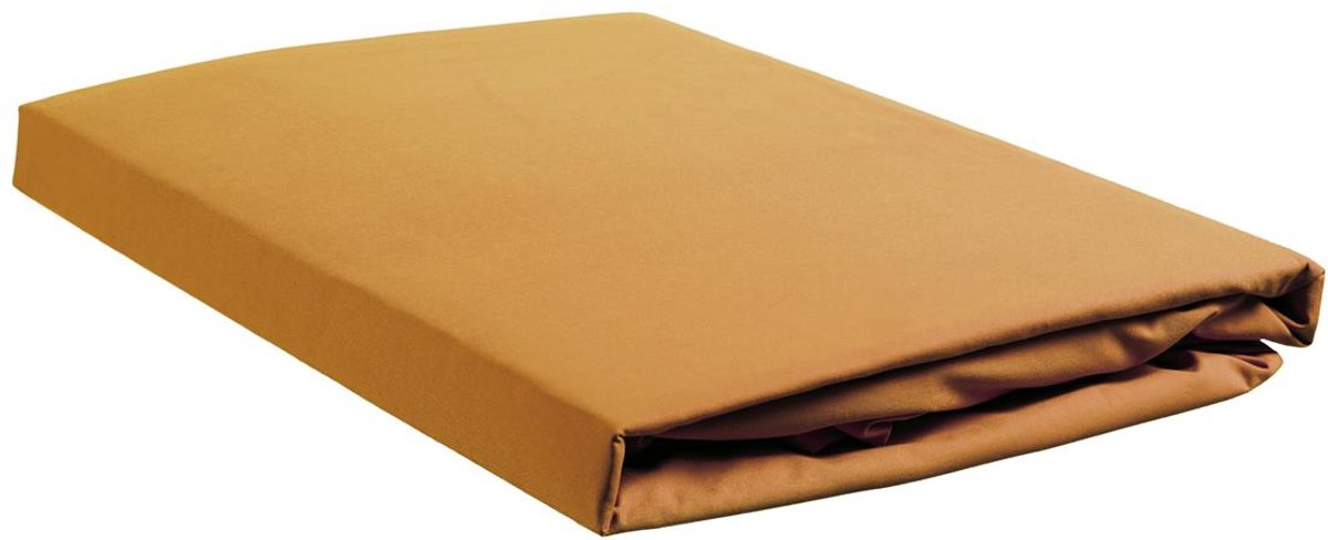 Ambiante Jersey - Hoeslaken - 120x200/210 - Oker