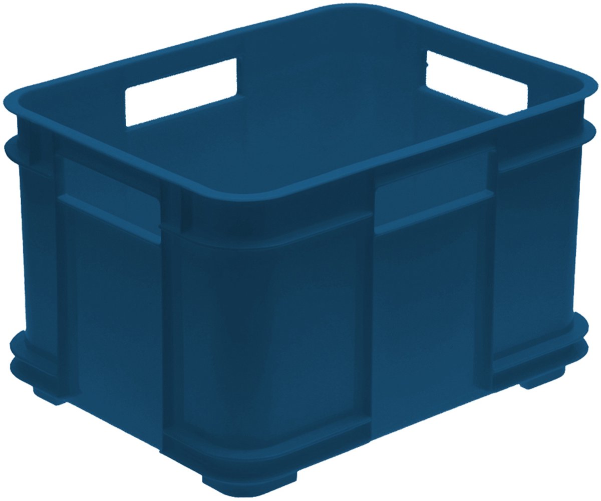 Opbergdoos M, Eco Plastic (PP), 35 x 27 x 22 cm, 16 l, grijs