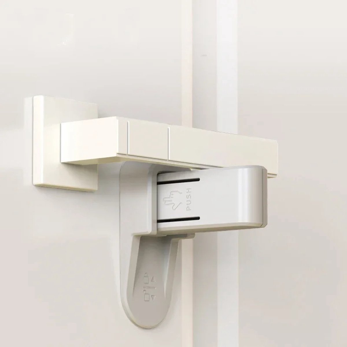 DINelek - Deurklink Vergrendeling - Baby veilig - 1 Stuk - Baby proof - Kinderslot - Privacy Slot - Ook voor Huisdieren - Kinderslot Deur - Slot voor U Zelf - Veiligheid Huisdieren Kinderbeveiliging