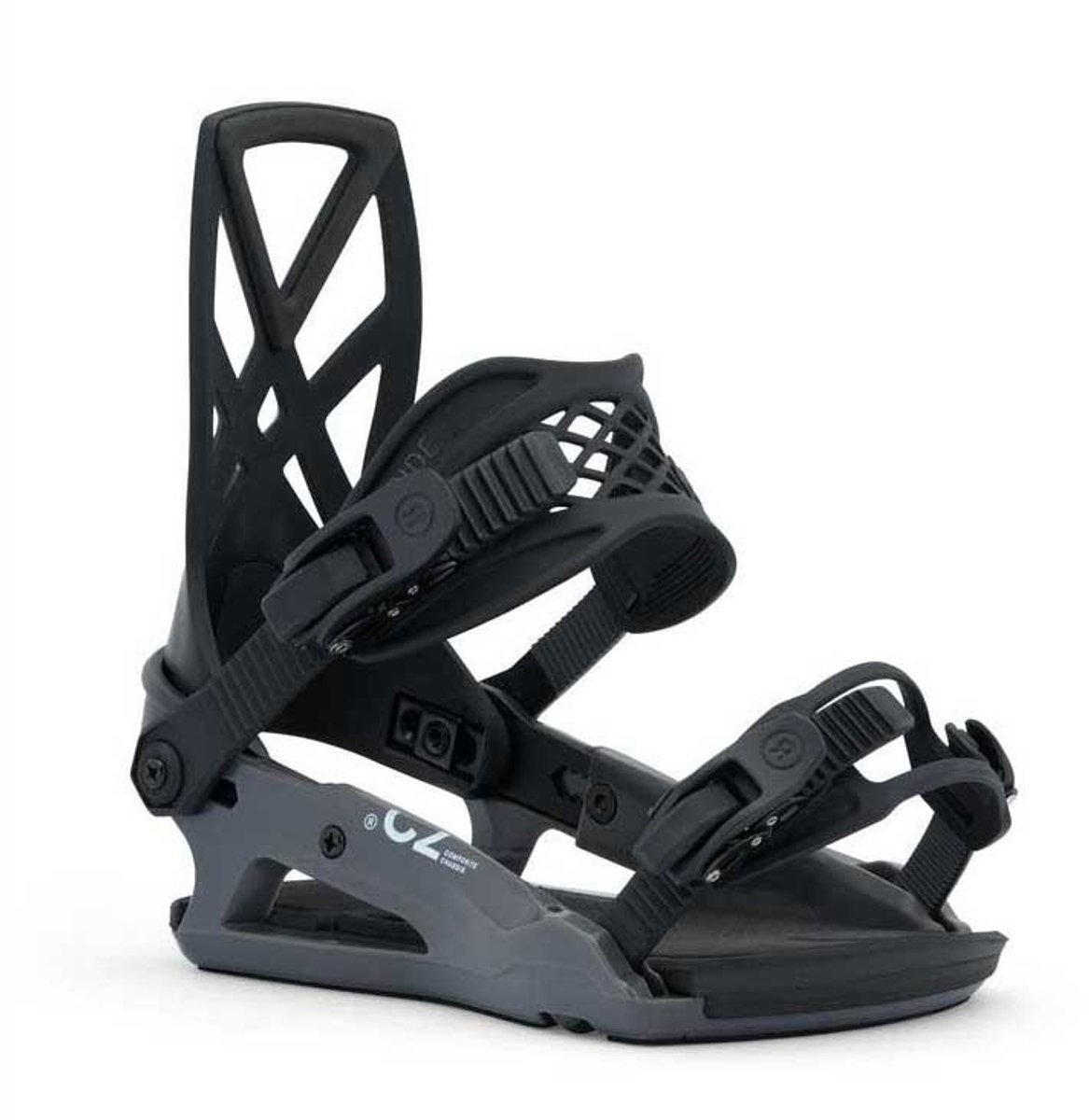 Ride C-2 Snowboardbindingen Zwart L