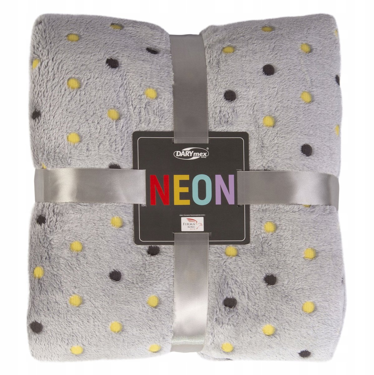 Zachte Microvezel Plaid 150x200cm met Neon Stippen