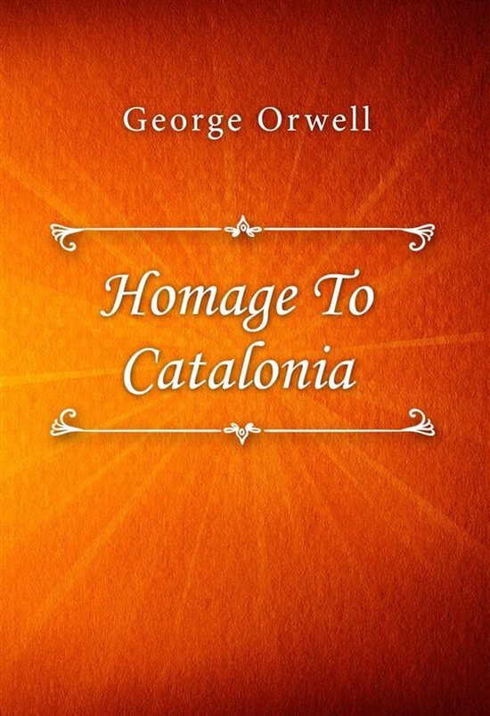 Homage To Catalonia - cover