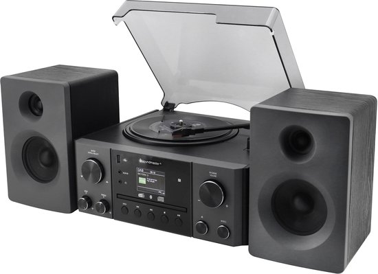 Soundmaster MCD1950SW - Stereo muziekcenter met DAB+, CD, platenspeler, USB, bluetooth en encoding van Soundmaster — afbeelding 2