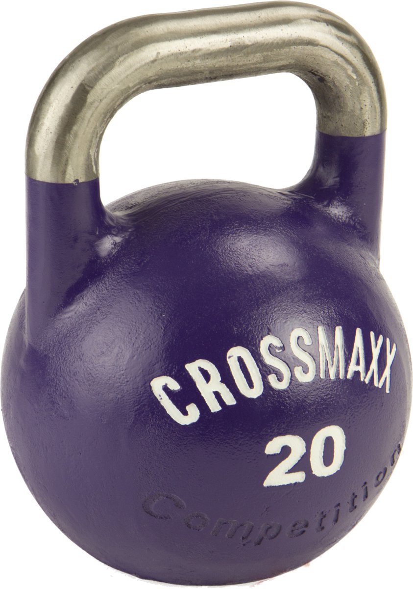 Crossmaxx competition kettlebell l 20 kg l purple